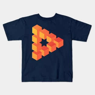 Strange Geometry - Steps Kids T-Shirt